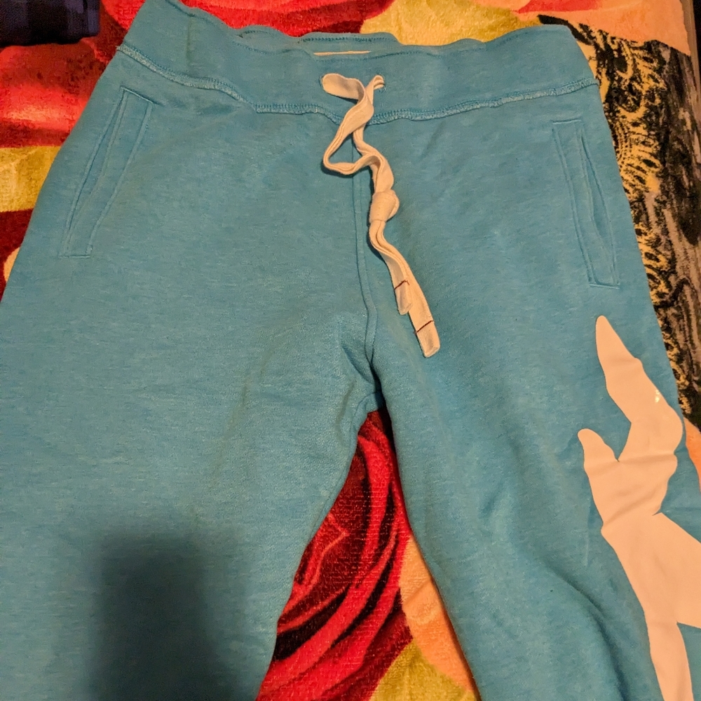 Blue sweats